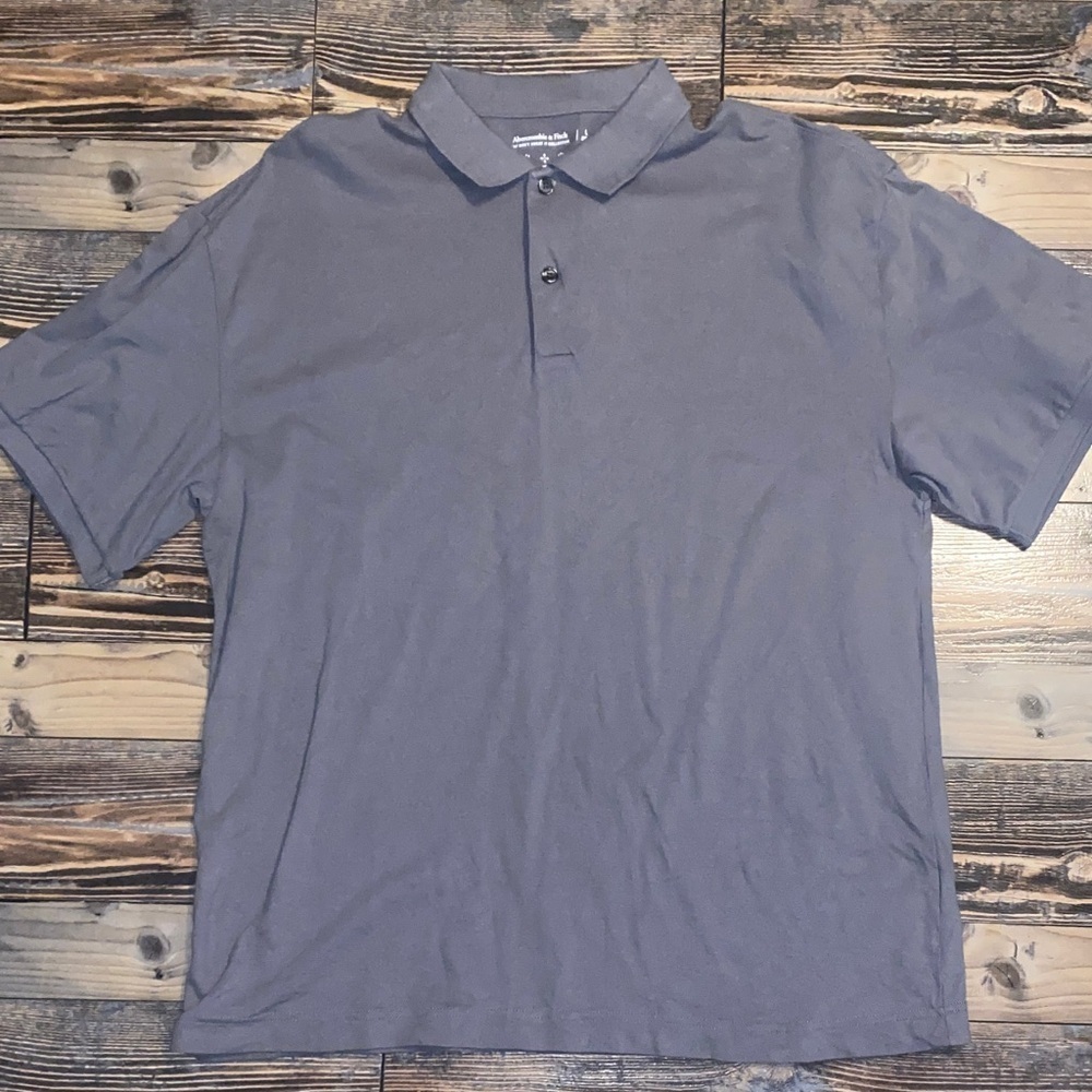 Abercrombie & Fitch Slate Polo Shirt